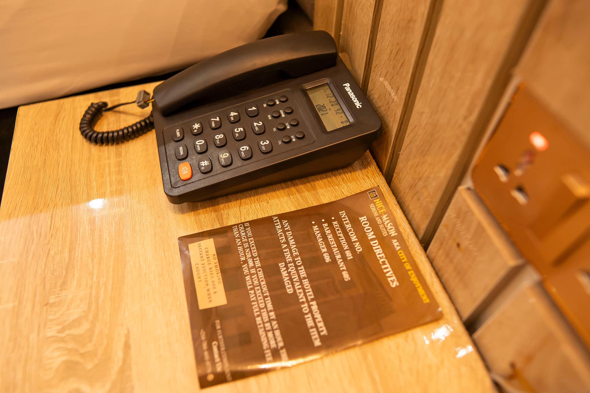 Special Mason Luxury room details